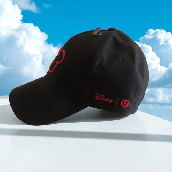 Disney x lululemon Structured Classic Ball Cap, Black, Adjustable, NWT - Picture 6 of 14